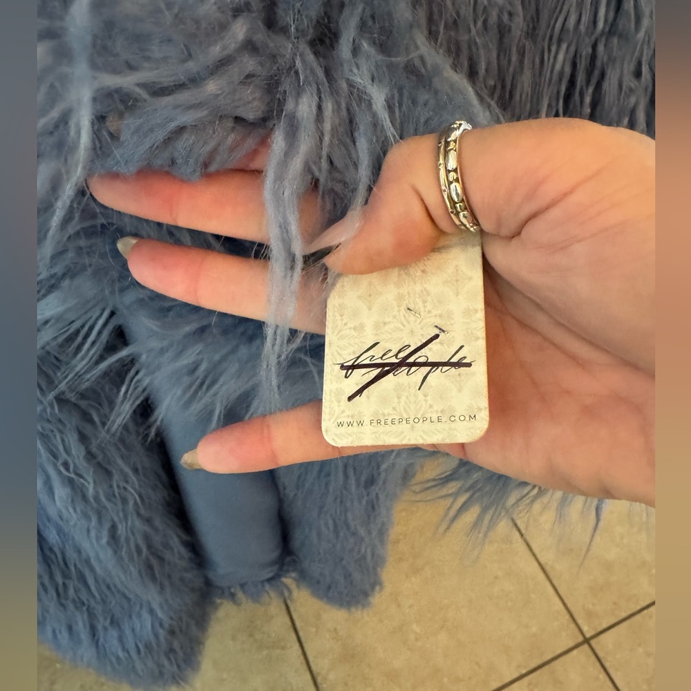 NWT Free People Renata Fur Coat Jacket Oversized Taylor Swift - Picture 7 of 11